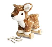 Little Bird Told Me - Pull Along Toy with Removable Wheels, for Toddlers and 1 Year Olds (Willow Deer)