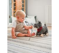 Little Bird Told Me Scottie Dog Pull Along Toy - Charcoal/Grey