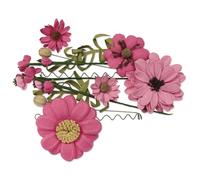 Little Birdie Heleen Handmade Mulberry Paper Flowers 12pcs - Precious Pink