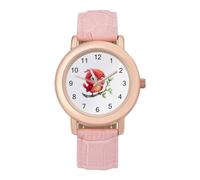 Little Birdie Womens Elegant Watch Analogue Quartz Watch Leather Band Wristwatch