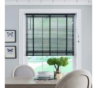 Little Black Book Basswood Black Venetian Blind - 70cm