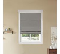 Little Black Book Blackout Dove Grey Roman Blind - 60cm