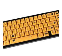 Little Black Kitten Keycaps 126Pieces Heat Sublimated Keycaps Set Customization For Mechanical Keyboards