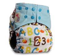 Little Bloom Bamboo Charcoal Washable Reusable Cloth Diapers Design 06 Size:1 Diaper Only