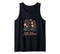 Little Bloom Boho Nature-Inspired Floral Graphic Tank Top