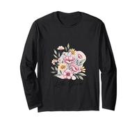 Little Bloom Boho Wild Meadow Floral Theme Long Sleeve T-Shirt