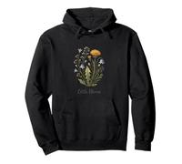 Little Bloom Boho Wild Meadow Floral Theme Pullover Hoodie