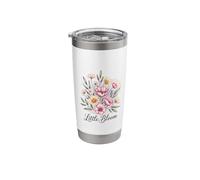 Little Bloom Boho Wild Meadow Floral Theme Stainless Steel Insulated Tumbler