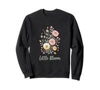 Little Bloom Boho Wildflower Garden Inspired Design Sweatshirt