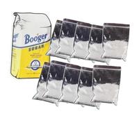 Little Blow Baggies Prank Stickers Co-ke Baggie Joke Sticker 10 Baggie Filled With Booger Sugar Practical Joke Stickers Booger Sugar Sticker Fake Baggie Sticker April Fools Day Accessories