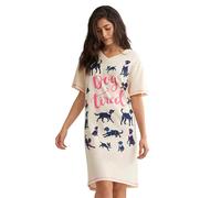 Little Blue House by Hatley Women's Sleepshirt, Bandana Labs Dog Tired, One Size