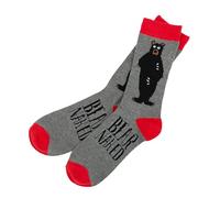 Little Blue House Hatley Men's Crew Casual Sock, Bear Nude, One Size