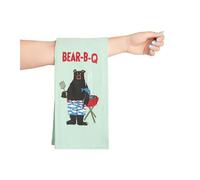 Little Blue House Kitchen Hand/Dish Towels, Bear-B-Q, One Size
