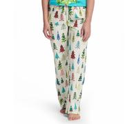 Little Blue House Women's Jersey Pants Pyjama Bottoms, Christmas Trees, Small