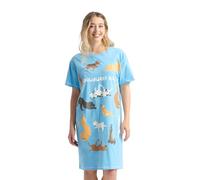 Little Blue House Women's Nightshirt, Downward Dog, One Size