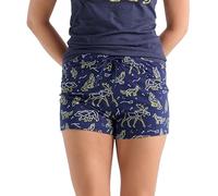Little Blue House Women's Sleep Shorts Pyjama Bottoms Pajama, Animal Constellations, Small