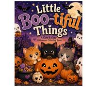 Little Boo-tiful Things: A Cute & Cozy Halloween Coloring Book