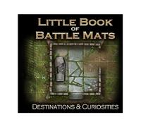 Little Book of Battle Mats - Destinations & Curiosities by Loke - Portable 6x6 RPG Battle Mats - Compact Maps for Fast Setup - Travel Ready with Versatile Terrain