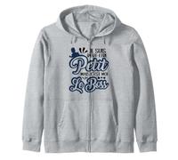 Little Boss, I May Be Small But It's Me The Boss Zip Hoodie