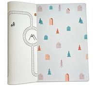 LITTLE Bot Ofie Mat by Little Bot, Soft Baby Play mat, Reversible, Non-Toxic (Boho Town + Country Road Nordic, Large)