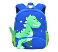 Little Boy Backpack Kids Dinosaur Waterproof Anti-Lost Bag, Sky Blue Green, Se référer au descriptif, Refer to description