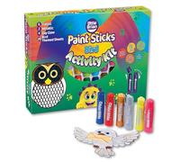 Kids Bird Painting Set - Complete Toddler Painting Set with 20 Bird-Themed Sheets & 6 Classic Paint Sticks - Fun & Clean Kids Paint Set for Travel for Artistic Exploration