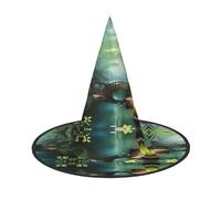 Little Bridge in the East 1 PC Halloween Witch Hat Costume Party Hat Suitable for Stage Play Accessories