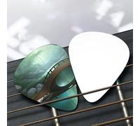 Little Bridge in the East Patterned guitar pick set - (thin/medium/thick), widely compatible with all kinds of stringed instruments,