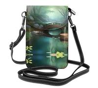 Little Bridge in the East This lightweight, unisex flap crossbody bag frees up your hands and is suitable for travel, holidays, and everyday use.