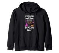 Little Brother of the Bat Mitzvah Zip Hoodie