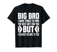 Little Brother To Big Brother From Little Sister For Big Bro T-Shirt