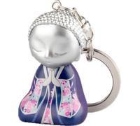 LITTLE BUDDHA Buddha key ring 4.5 cm Like anyone in the universe, you deserve love and affection., Multicolored, 4,5 cm