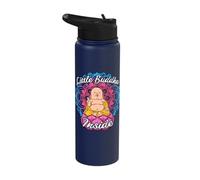 Little Buddha Inside Pregnancy Baby Meditation Mandala Gift Stainless Steel Insulated Water Bottle