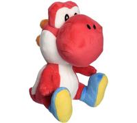 Little Buddy 1389 Super Mario All Star Collection Red Yoshi Plush, 7"