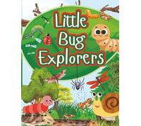 Little Bug Explorers: Adorable Insects, Nature Scenes & Outdoor Fun for Kids Ages 4-8 (The Moonlight Hollow Coloring Series)