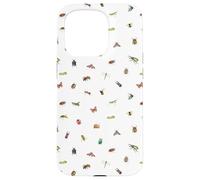 Little Bugs Bug Insects Butterfly Minimalist Collage Case for iPhone 15 Pro