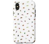 Little Bugs Bug Insects Butterfly Minimalist Collage Case for iPhone X/XS