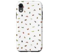 Little Bugs Bug Insects Butterfly Minimalist Collage Case for iPhone XR