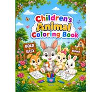 Little Bunny Adventures Coloring Book for Kids: Little Bunny Special Cute and Easy Rabbit Coloring Pages for Creative Kids
