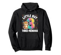 Little But Three-Mendous Funny 3rd Birthday Pullover Hoodie