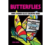 Little Wildflowers Stained Glass Colouring Book: Dover Little Activity Books