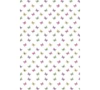 Little Butterfly Garden: Aesthetic Notebook: 100 Pages | White Minimal Cover with Small Butterflies | Perfect for Notes & Everyday Writing