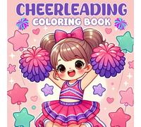 Little Cheerleaders Coloring Book: Cheerful and Fun Cheerleading Designs for Kids