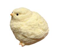 Little Chicken Squeeze Toy | Squishy Chick Fidget Toys | Cute Fluff-y Chicks Squish Squeeze Balls Toy with Slow Rebound | Funny Anti-Stress Plush Chicken Rubber Fidget Toys for Kids & Adults
