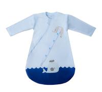 Little Chicks 2.5 Tog Baby Sleeping Bag - Soft 100% Cotton, Detachable Sleeves & Built-in Dummy Holder, Perfect for Newborns & Infants (0-9 Months)