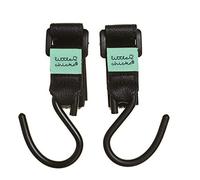 Little Chicks Stroller Hooks 2 Piece Set, Black