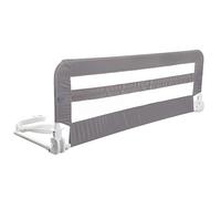 Little Chicks Sydney Toddler Bed Rail - Foldable & Portable - Suitable for Flat Beds Bases up to Queen-Size Mattress - Gray - Model CK027