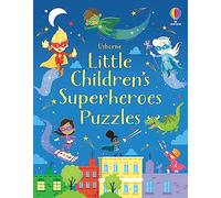 Little Children's Superheroes Puzzles (Little Children's Puzzle Pads): 1