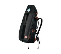 Little Chonk Maxine One Dog Backpack Carrier Adjustable Front Facing Bag for Travel or Hiking | Made for Pets Up to 50 lbs | Black