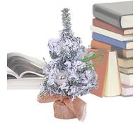 Little Christmas Tree - Holiday Decor - Artificial Christmas Tree Table Ornament - for Winter Desktop Shelf Dining Table Mantel Windowsill Office Indoor